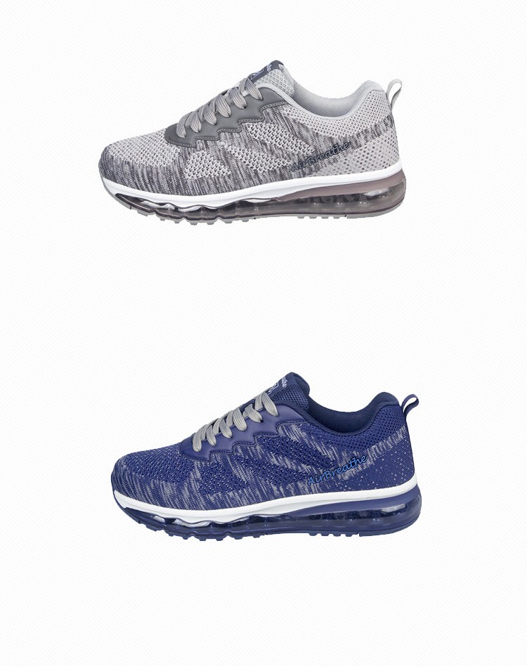 airbreathe全掌气垫飞织男鞋·蓝色